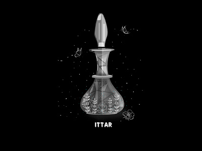 I for ittar or Itra #36daysoftype