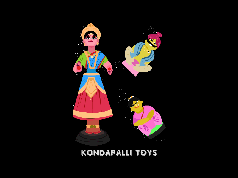 K for Kondapalli Toys 36daysoftype 36daysoftype graphicdesign toys type typography