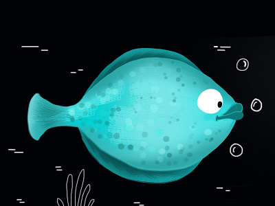 Blue fish