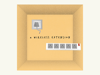 02. a WIRELESS EXTENSION 3d animation foolserrands illustration looped looping loops motion motion design quill quillustration