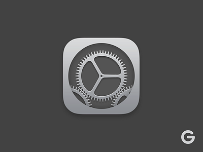 Redesigned Preferences App Icon icon icon design ios photoshop preferences redesign vector