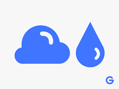 UI - Cloud & Tear app icon icon design ios photoshop ui ux vector