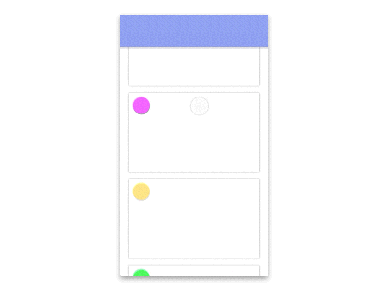 Twitter App Prototype animation flat flat design principle prototype