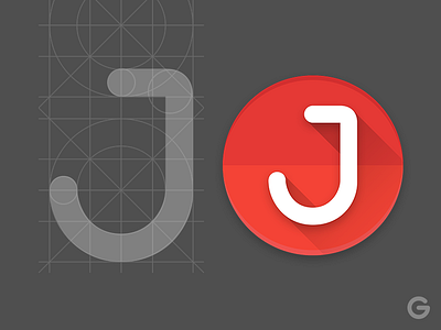 J - Logo Construction & Material App Icon