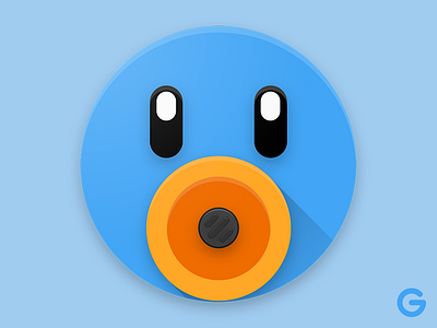 Tweetbot Icon app apple icon icon design ios logo logo design material material design photoshop tweetbot vector