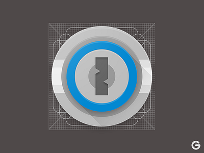 1Password icon