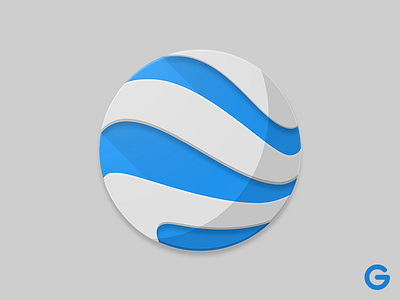 Google Earth icon app apple google earth icon icon design ios logo material material design photoshop vector