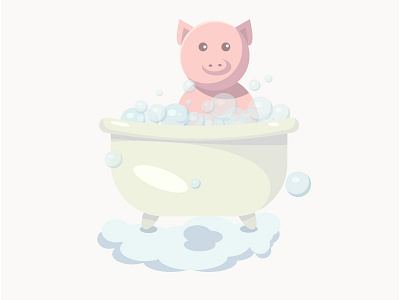 Piggy illustration pig vector