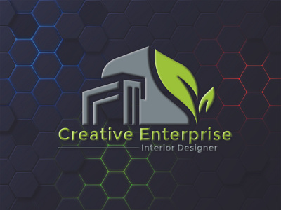 creative enterprise logo art artist brand branding creative design design illustrator logo logodesign mockup vector