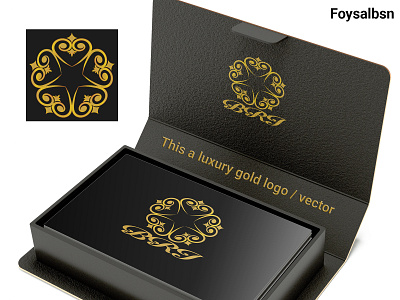 Luxury goldern logo by Md Foysal on Dribbble