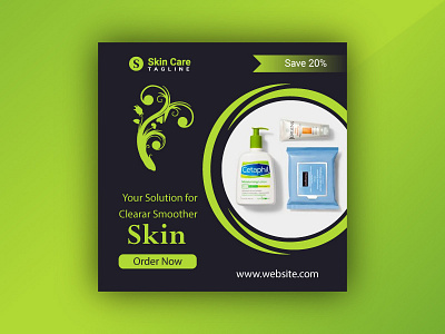 Skin Care Promotional Banner