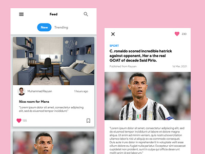 News apps, design, theme android app app dark ui feed feed apps feed apps feeds malaysia news news app newsfeed newsletter rayyan simple apps simple apps sport