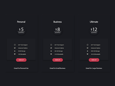 Pricing Table clean dashboard flat icon icons minimal pricing psd simple ui web website