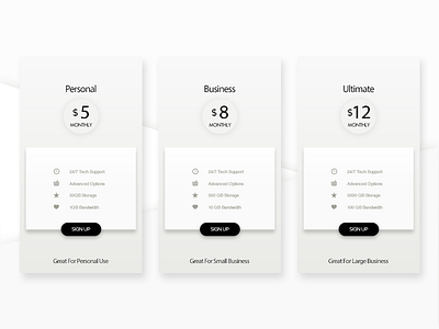 Pricing Table clean dashboard flat icon icons minimal pricing psd simple ui web website