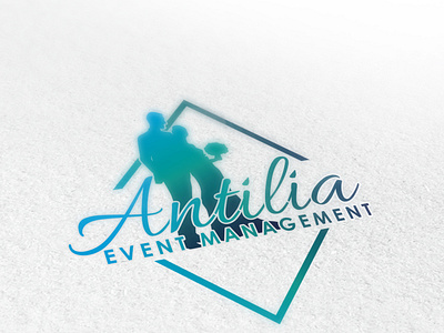 Antilia Event Management Logo branding design elegant event logo illustration logo logodesign minimal