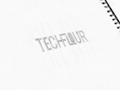 Techflour Logo Concept branding elegant graphicdesign illustration logo logoconcept logodesign vector