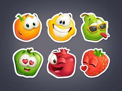 Happy fruits