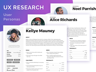 UX Research. User Personas persona process project research ux uxresearch