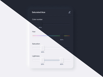 Light vs Dark | Neumorphism