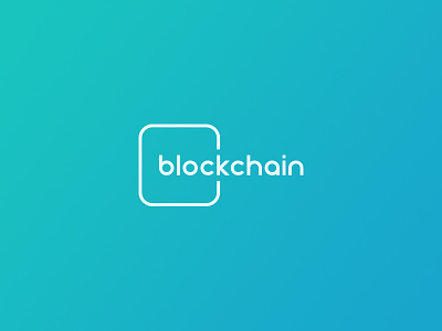 Blockchain | logo bitcoin block blockchain branding chain logo minimal