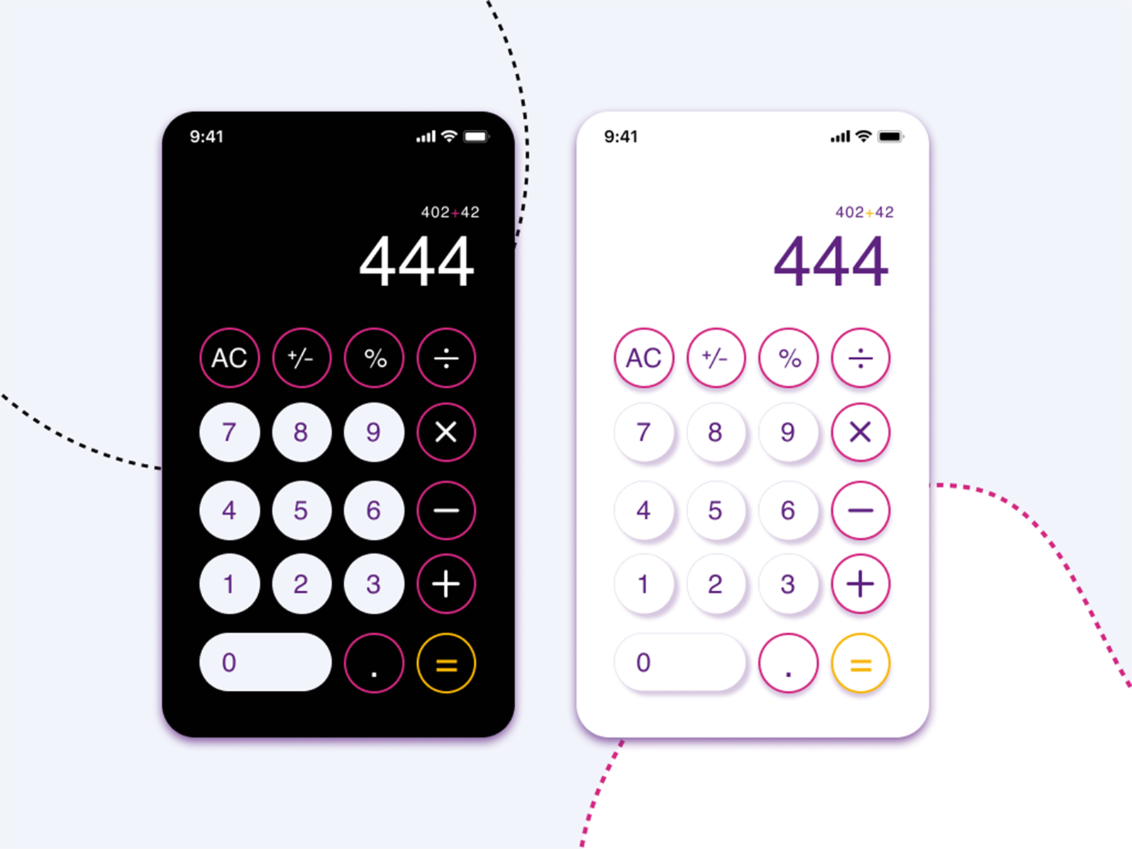 Daily UI Challenge 004: Calculator By Dee Wolfe On Dribbble