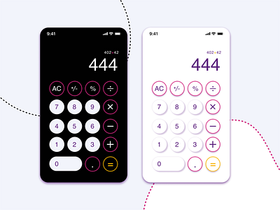 Daily UI Challenge 004: Calculator