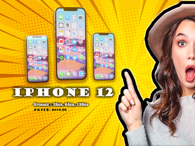 youtube thumbnail with i phone 12