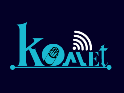 Komet Logo Design adobe photoshop branding canva design graphicdesign illustration logo