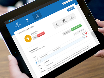 Pagemodo Contest Ui
