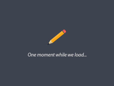 Tapping Pencil Loader animation gifs impatient loader loading pencil tapping ui waiting