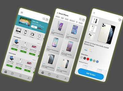 Store_app app app design design store app ui