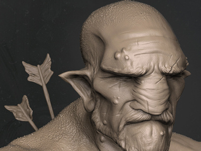 Old Goblin (Hour Speed Sculpt) 3d 3d model animation creature fantasy goblin mudbox old pixar zbrush