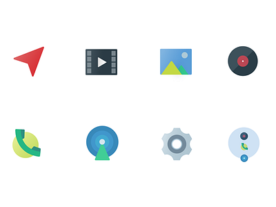 Icon Set Practice dailyui design design；interface icon