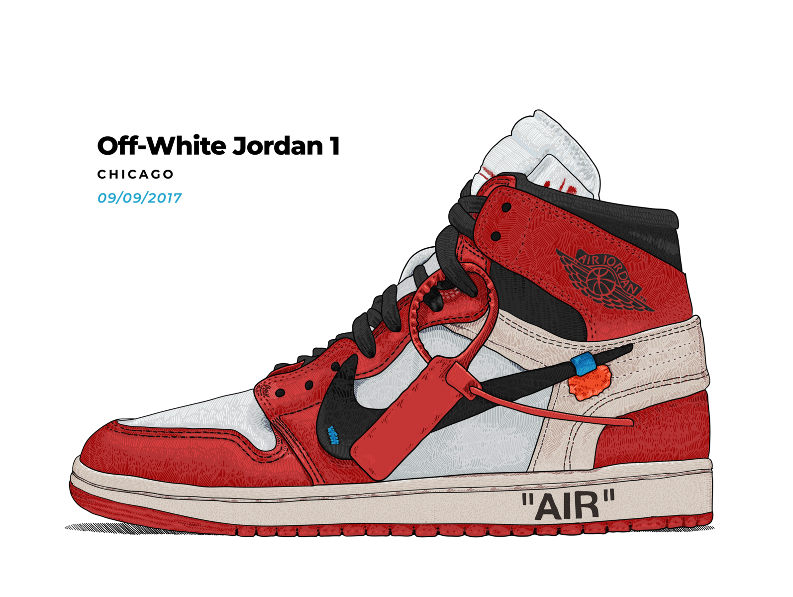 Off-White Chicago by Alex Baleno on Dribbble