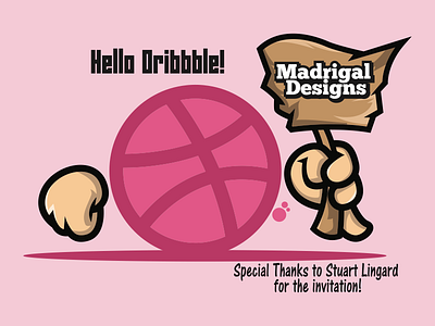 My first dribble shot! cartoons character firstdribbleshot hellodribbble logo mascot shots vector