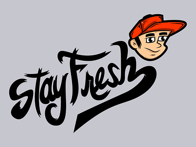 Stay Fresh branding cartoons design designs logo logos mascot vector