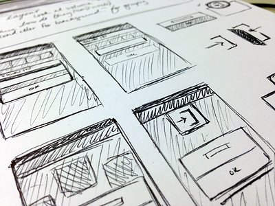 Sketch Login (In Progress) layout login sketch ux
