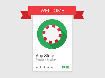 Welcome to the App Store android app store material design party sign