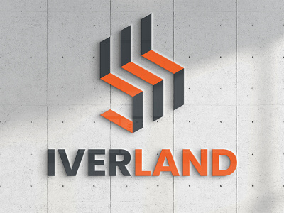 Logo - IverLand branding design graphic design illustration illustrator logo logodesign minimal typography vector