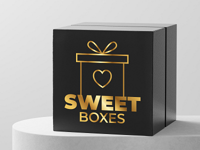 Logo - Sweet Boxes box boxing branding design graphic design illustration illustrator logo logobox logodesign typography vector
