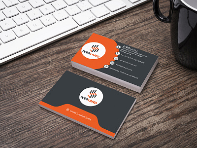 Busines Card - IverLand branding businesscard card design graphic design illustration vector
