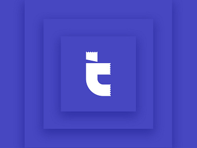 Ticketing App Logo app logo branding design idea illustration logo logo design nepal nepali rokaya ticketing vector
