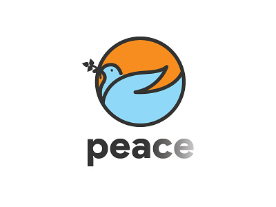 peace design logo logo designer logo designer in nepal nepal peacebird peaceful process rokaya