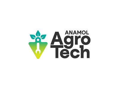 agrotech agrotech branding concept design leaf logo logo designer nepal nepali process rokaya