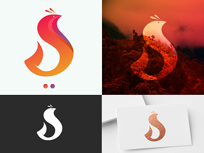 Brand Identity Design 🔥 bird brand identity clean fresh logo logo designer logomark minimalist logo nepal process rokaya vibrant