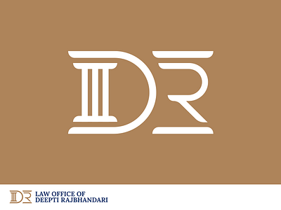 DR Law Firm branding design identity design law firm nepal process rokaya
