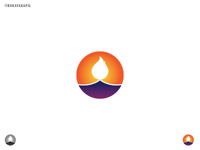 LOGO branding circle logo concept deep design diya idea light logo logo design logo designer logo designer in nepal nepal nepali process