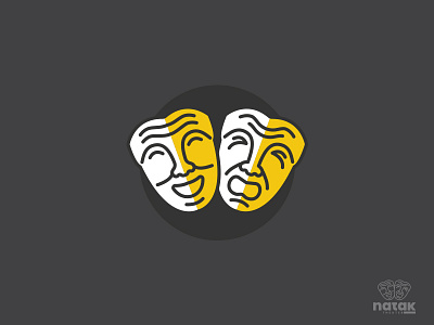 Logo branding designer idea illustration logo logo designer nataktheater nepal symbol