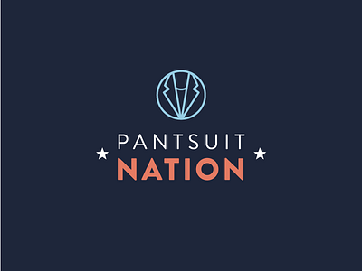 Pantsuit Nation Logo logo logos non profit political