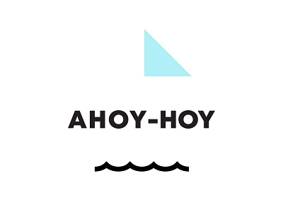 Ahoy-hoy, Inc. Logo geometric logo shapes
